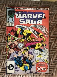 The Marvel Saga The Official History of the Marvel Universe #21 (1987)