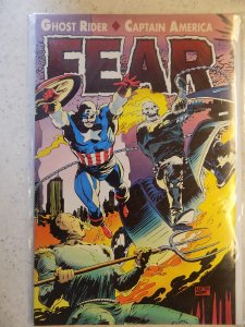 GHOST RIDER CAPTAIN AMERICA FEAR # 1 GN PRESTIGE