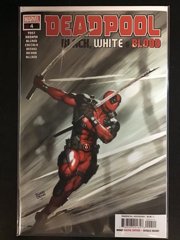 Deadpool: Black, White & Blood #4 A (2021)