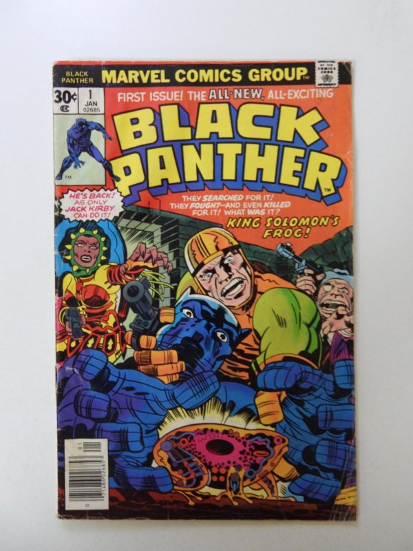 Black Panther #1 (1977) GD+ condition moisture damage