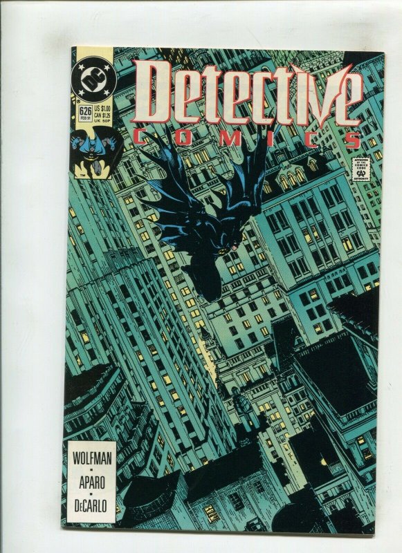 DETECTIVE COMICS #626 (9.2) RETURN TO THE ELECTROCUTIONER!! 1991