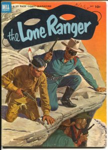 The Lone Ranger #59 1953-Dell-Blue Shirt issue-Tonto Silver-VF