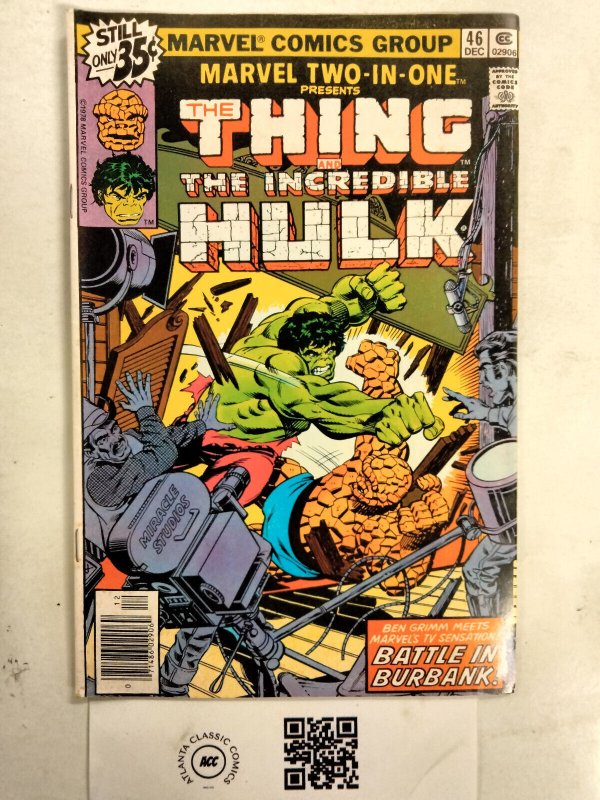 Marvel Tow-In-One #46 VF Marvel Comic Books Avengers Defenders Thing 11 HH28