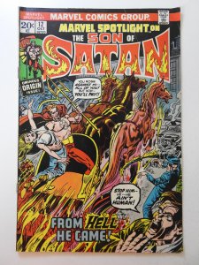 Marvel Spotlight #12 (1973) 1st Solo Son of Satan Series! Solid VG Condition!