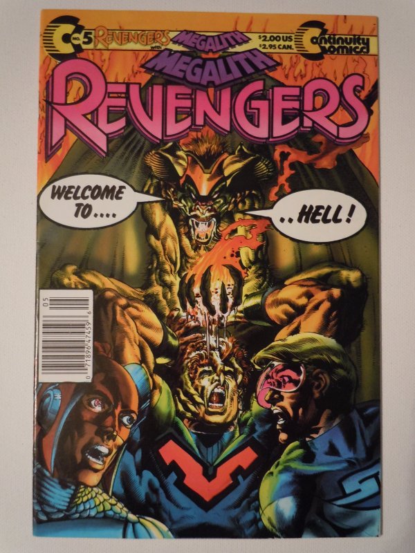 Revengers Featuring Megalith #1-6 (1985) Full Run