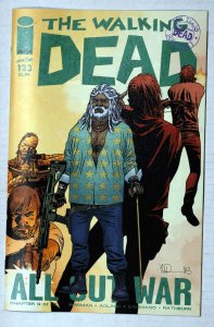 The Walking Dead #123 NM/MT 9.8 All Out War Mint Unread