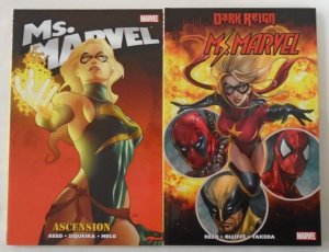 Ms. Marvel by Brian Reed TPs 1-4, 6-7 (6 books) $95 cover price / $49