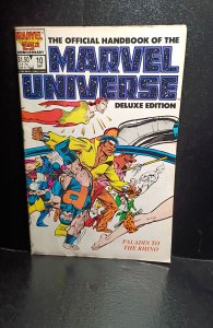 The Official Handbook of the Marvel Universe #10 (1986)