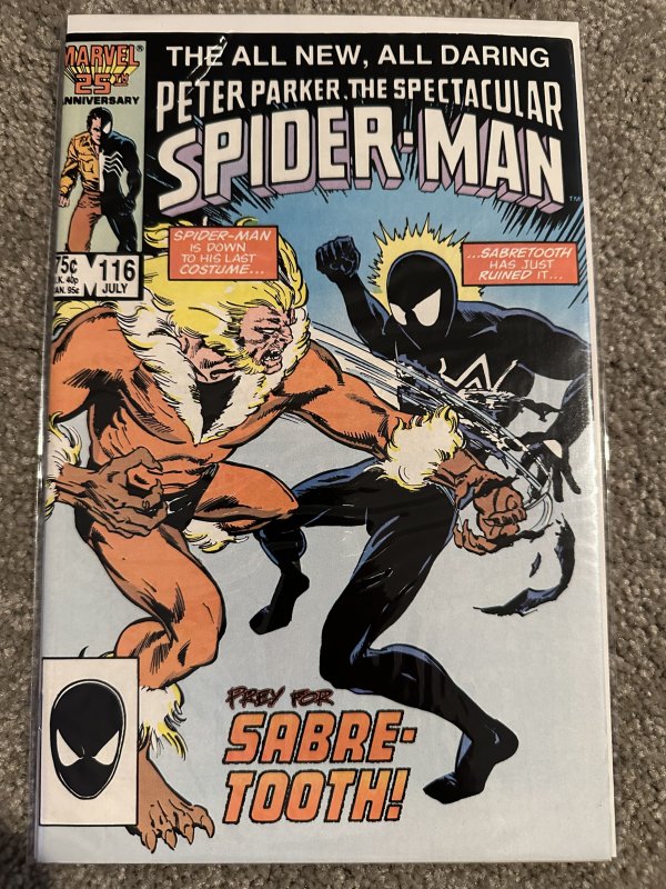The Spectacular Spider-Man #116 Direct Edition (1986)