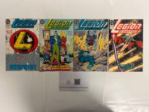 4 Legion Of Super Heroes DC Comic Books # 9 10 11 12 Flash Wonder Woman 30 JS54