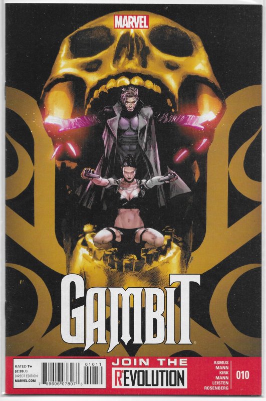 Gambit (vol. 5, 2012) # 10 VF/NM Asmus/Mann/Kirk, Rogue