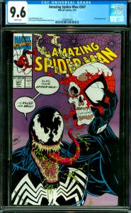 Amazing Spider-Man #347 CGC Graded 9.6 Venom App.