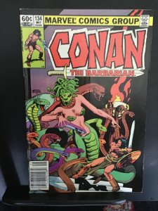 Conan the Barbarian #134 (1982) high-grade serpent queen key! NM- Wow!