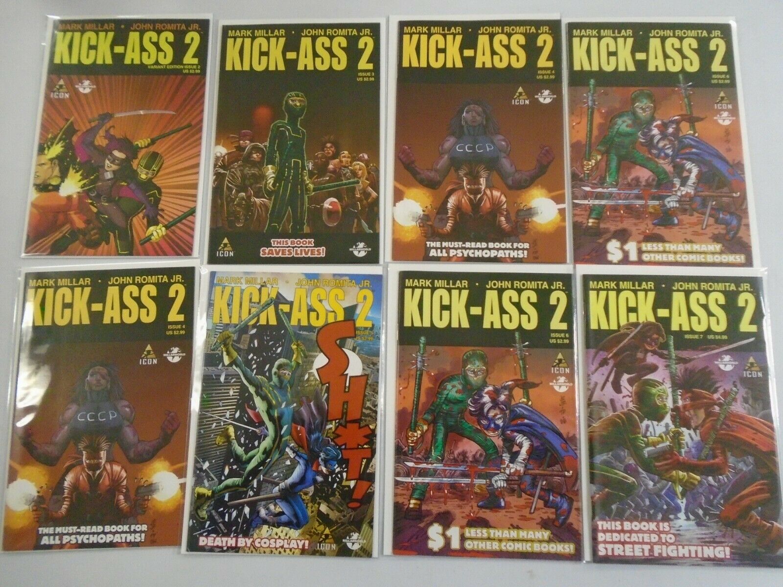 Kick-Ass comic lot 16 different issues 8.0 VF | Comic Books - Modern