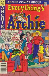 Everything's Archie #81 FN ; Archie | February 1980 Snow Skiing Cover