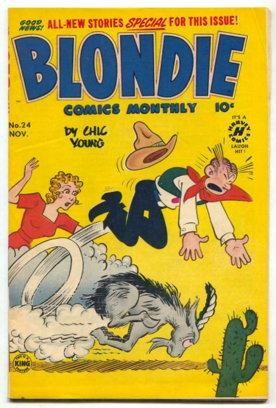 Blondie Comics #24 1950-cactus cover VG/F 