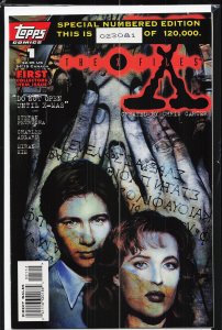 X-Files Special Edition #1 Second Print Cover (1995) [Key Issue]