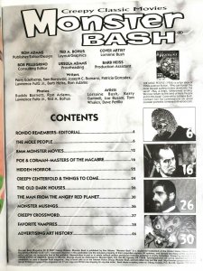 Monster Bash Magazine #6 Creepy Classic Movies 2007 The Mole People