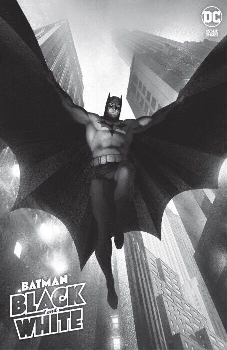BATMAN BLACK AND WHITE #3 KHARY/SANA/JOSHUA COVERS SET DC NM.