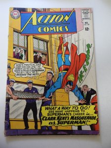 Action Comics #331 (1965) GD/VG 1 1/4 Cumulative Spine Split