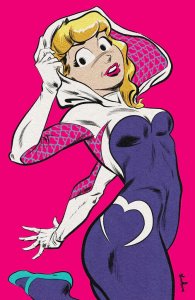 ARCHIE  POP ART VARIANT BETTY AS SPIDER-GWEN VIRGIN VARIANT NM.
