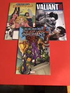 FCBD 2015: Avengers 2015, INHUMANS 2015 , VALIANT 2013  [ ALL VF + ]