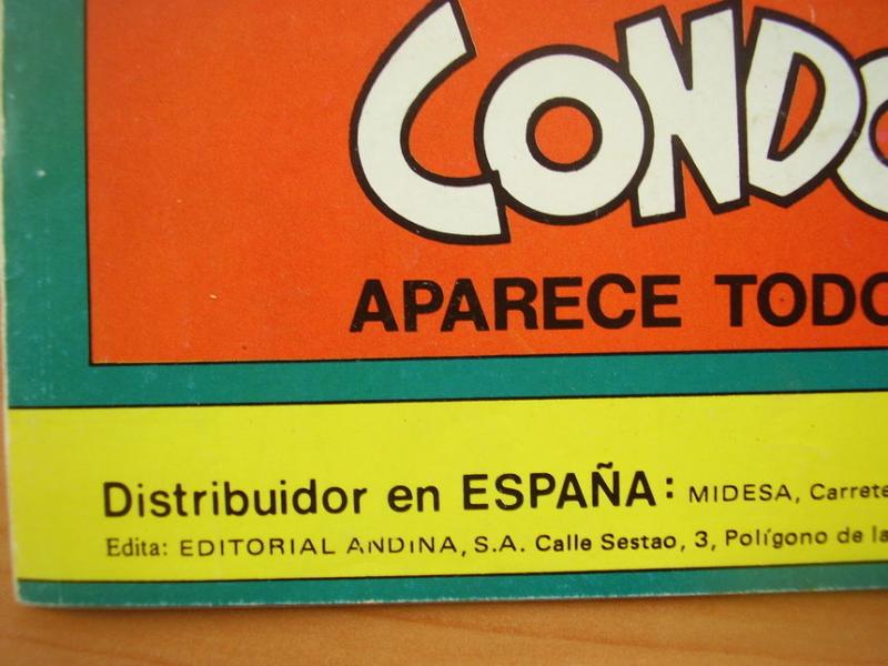 Condorito Comic edicion PreUno Espana 1981