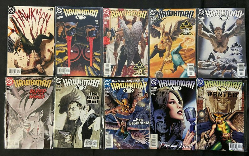 HAWKMAN COMICS #1-49 PLUS HAWKMAN SECRET ORIGINS #1  MOST FN-VF OR BETTER