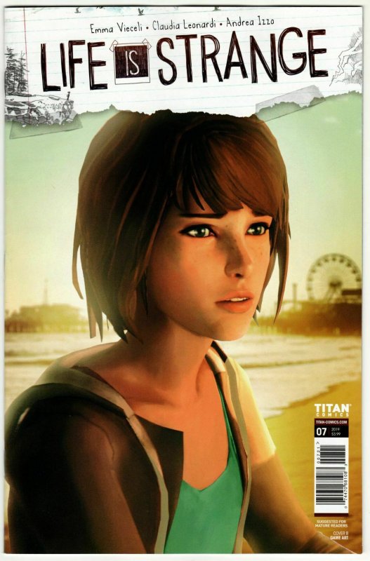 Life Is Strange #7 Cvr B Game Art Variant (Titan, 2019) NM