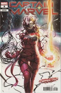Captain Marvel # 8 InHyuk Lee Carnagized Variant Cover NM Marvel [J9]