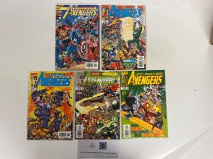 5 The Avengers Marvel Comic Books # 1 15 16 17 18 Iron Man Defenders 11 JS40