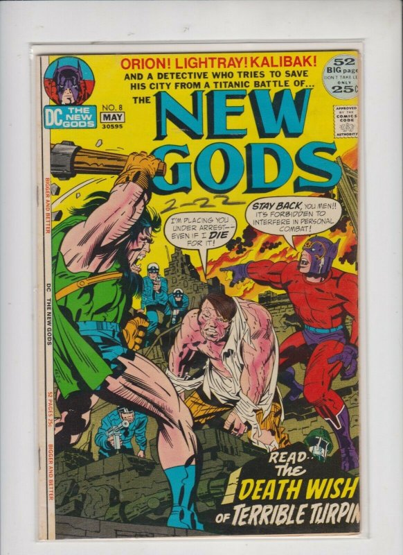 NEW GODS V1 #8  DC