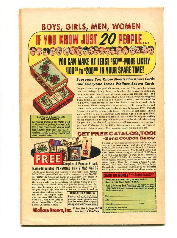 JOURNEY INTO MYSTERY #96 1963-MARVEL-THOR-MERLIN-VG