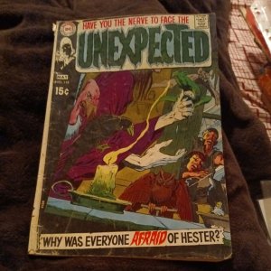 The Unexpected 118 Horror DC comic 1970 Neal Adams art cover bronze age tales of