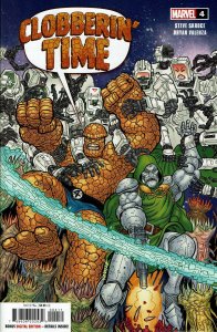 Clobberin' Time #4 VF/NM ; Marvel | The Thing Doctor Doom
