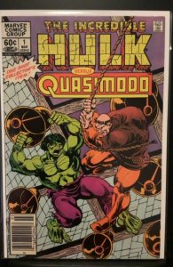 The Incredible Hulk versus Quasimodo #1 (1983)