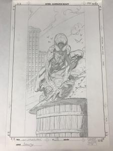 Ultimate Spider-man 30 Original Art cover Mark Bagley Mint With Transparency