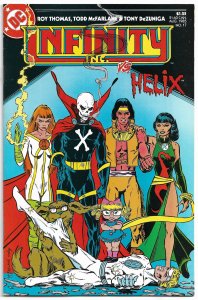 Infinity, Inc. #17 (1985) VF-NM    McFarlane art and cover