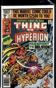 Marvel Two-in-One #67 (1980) Hyperion