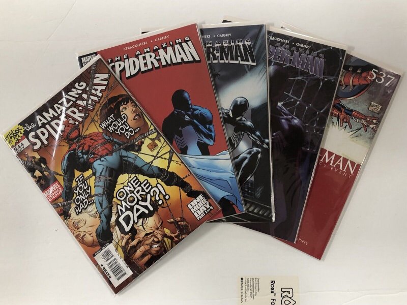 *Amazing Spider-Man v2 536-544, One More Day sketchbook | 10 High Grade books