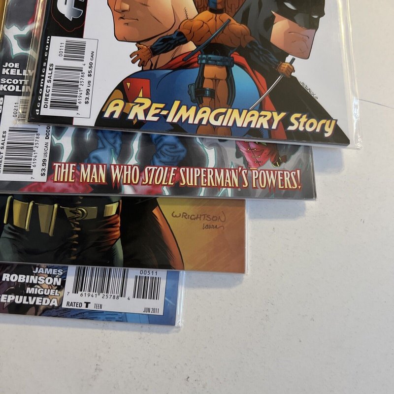 Superman/Batman Annuals #1 2 3 5 Lot Of 4 Dc Comics Deathstroke Doomsday 2006-11 