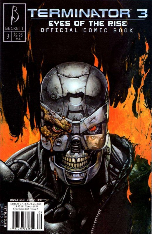 Terminator 3: Rise of the Machines #3A VF/NM ; Beckett | Simon Bisley Variant