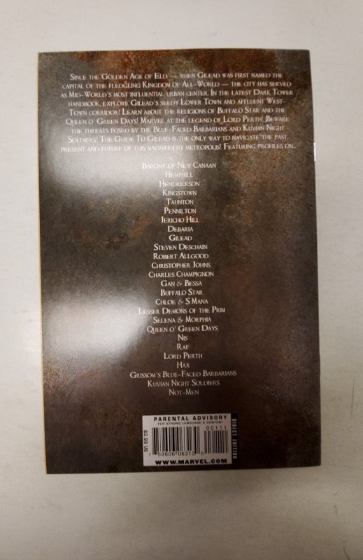 Dark Tower: Guide To Gilead #1 (2009) NM Marvel Comic Book J702