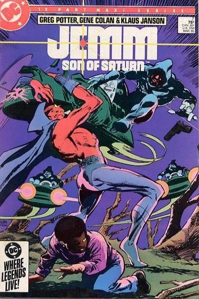 Jemm: Son of Saturn #7, VF- (Stock photo)