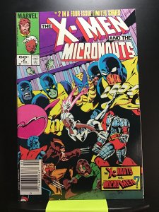 The X-Men and The Micronauts #2 (1984)