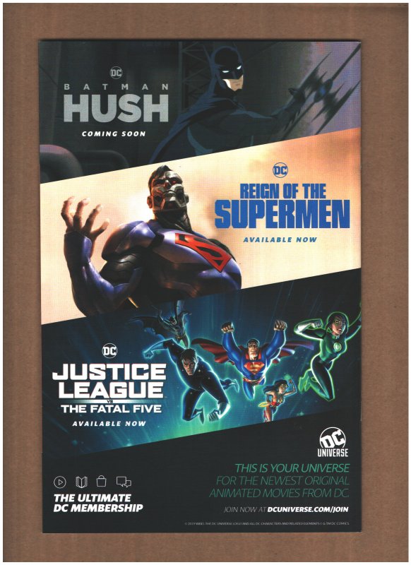 Shazam! #6 DC Comics 2019 Geoff Johns Shirahama Variant NM- 9.2