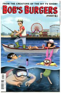 BOB'S BURGERS #1 2 3 4 5 6 7 8 9 10-16, NM, 2015, 1-16 set B, from TV show, 1st