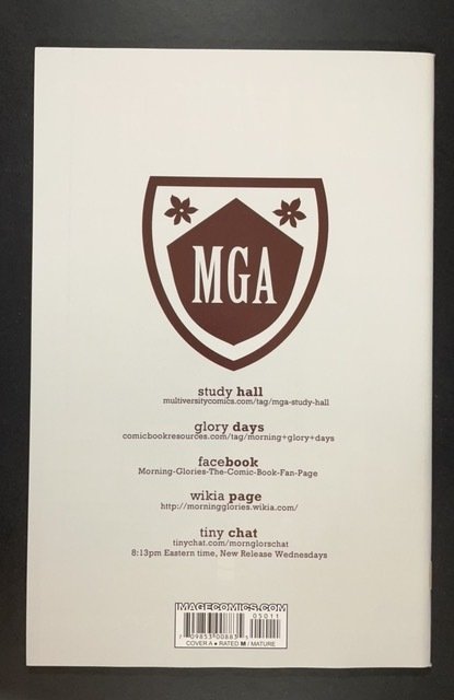 Morning Glories #50 Cover A (2016)