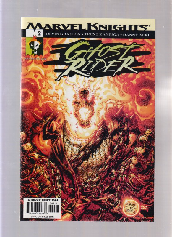 Ghost Rider #2 - Marvel Knights! (9.0) 2001