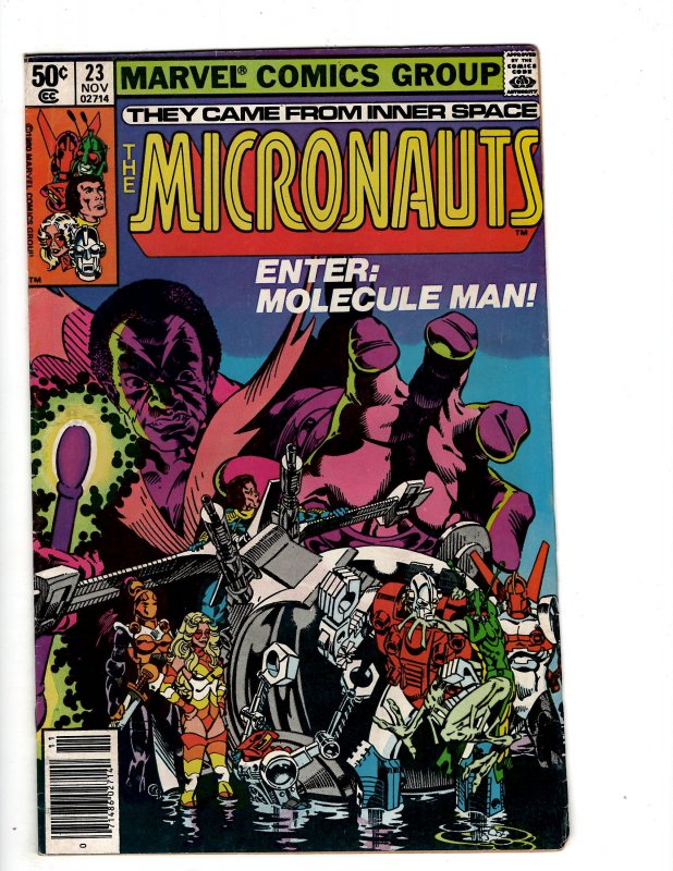 Micronauts #23 (1980) J604